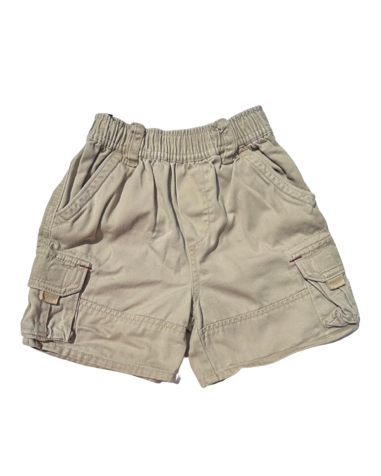 The Children's Place vintage beige cargo shorts (size 12-18mths)