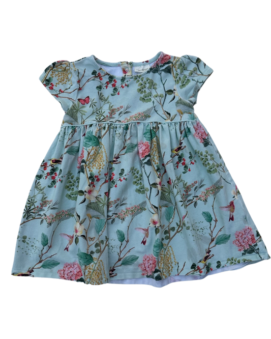 Next floral jersey dress (size 2-3yrs)