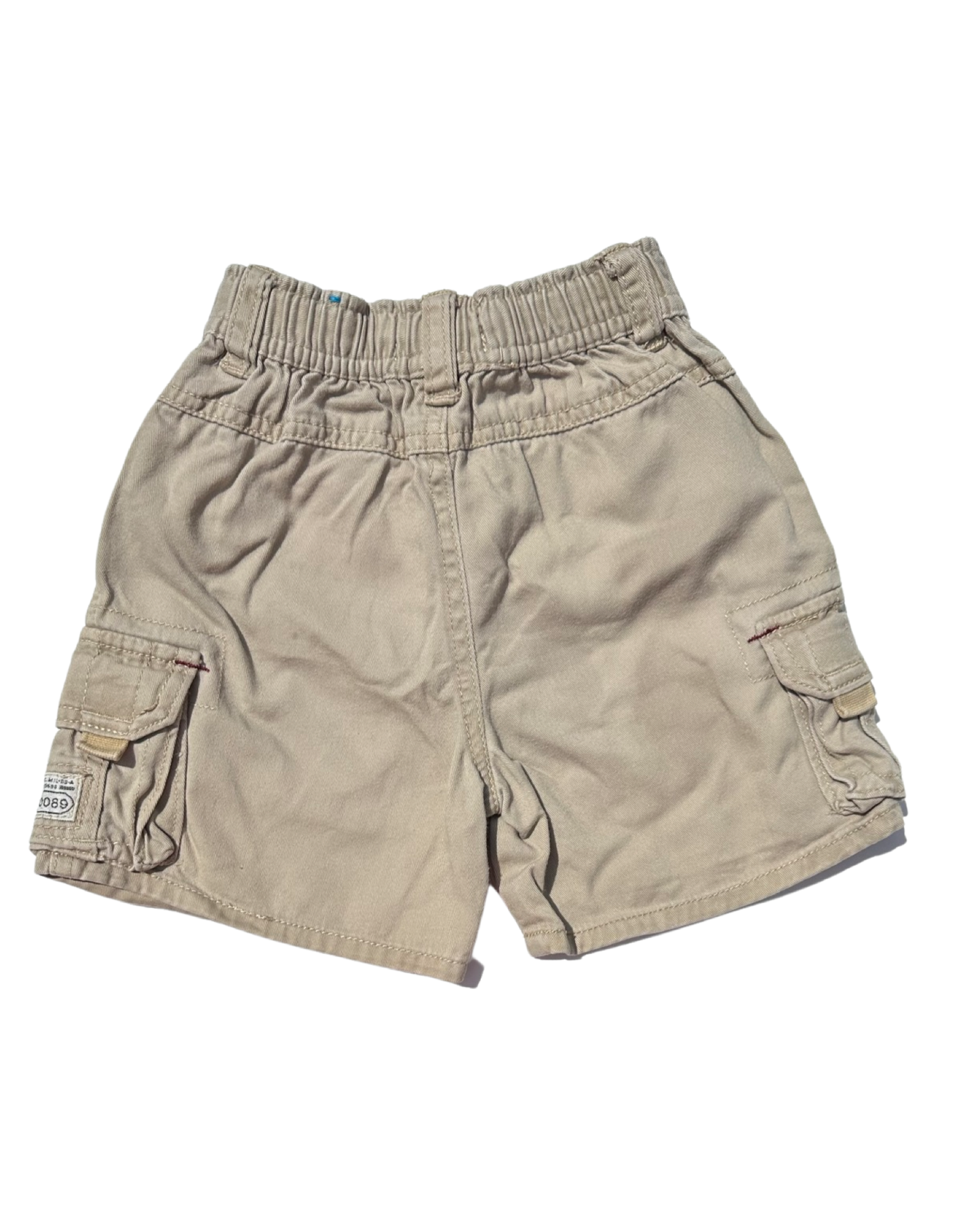 The Children's Place vintage beige cargo shorts (size 12-18mths)