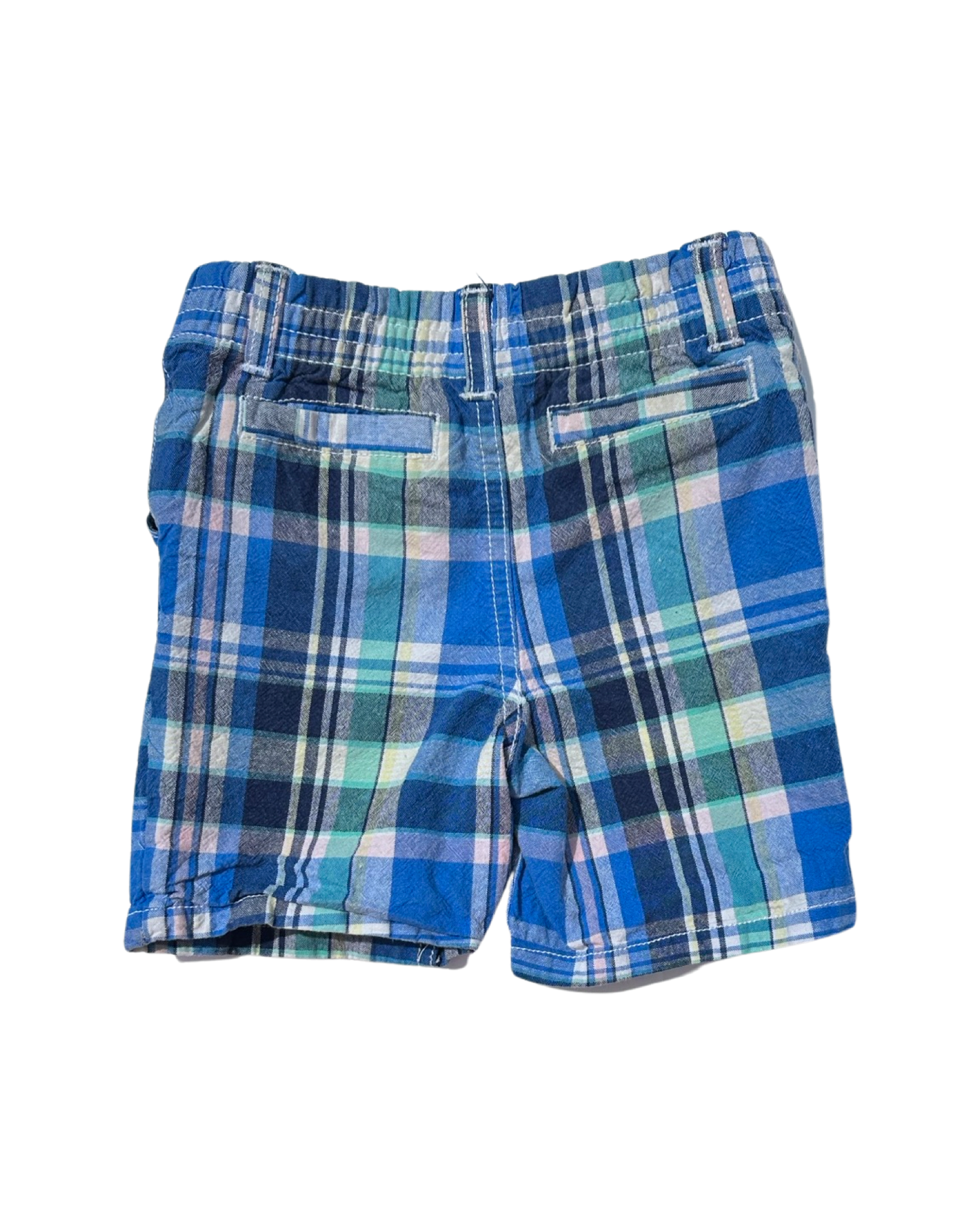 Tommy Hilfiger checked cotton shorts (size 18-24mths)