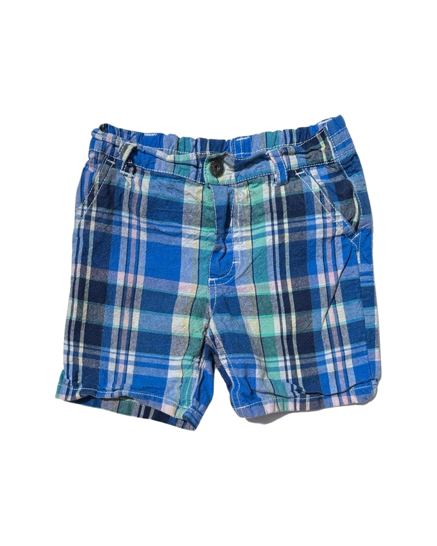 Tommy Hilfiger checked cotton shorts (size 18-24mths)