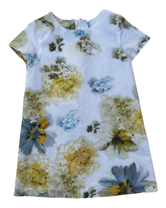 Next floral print shift dress (size 4yrs)