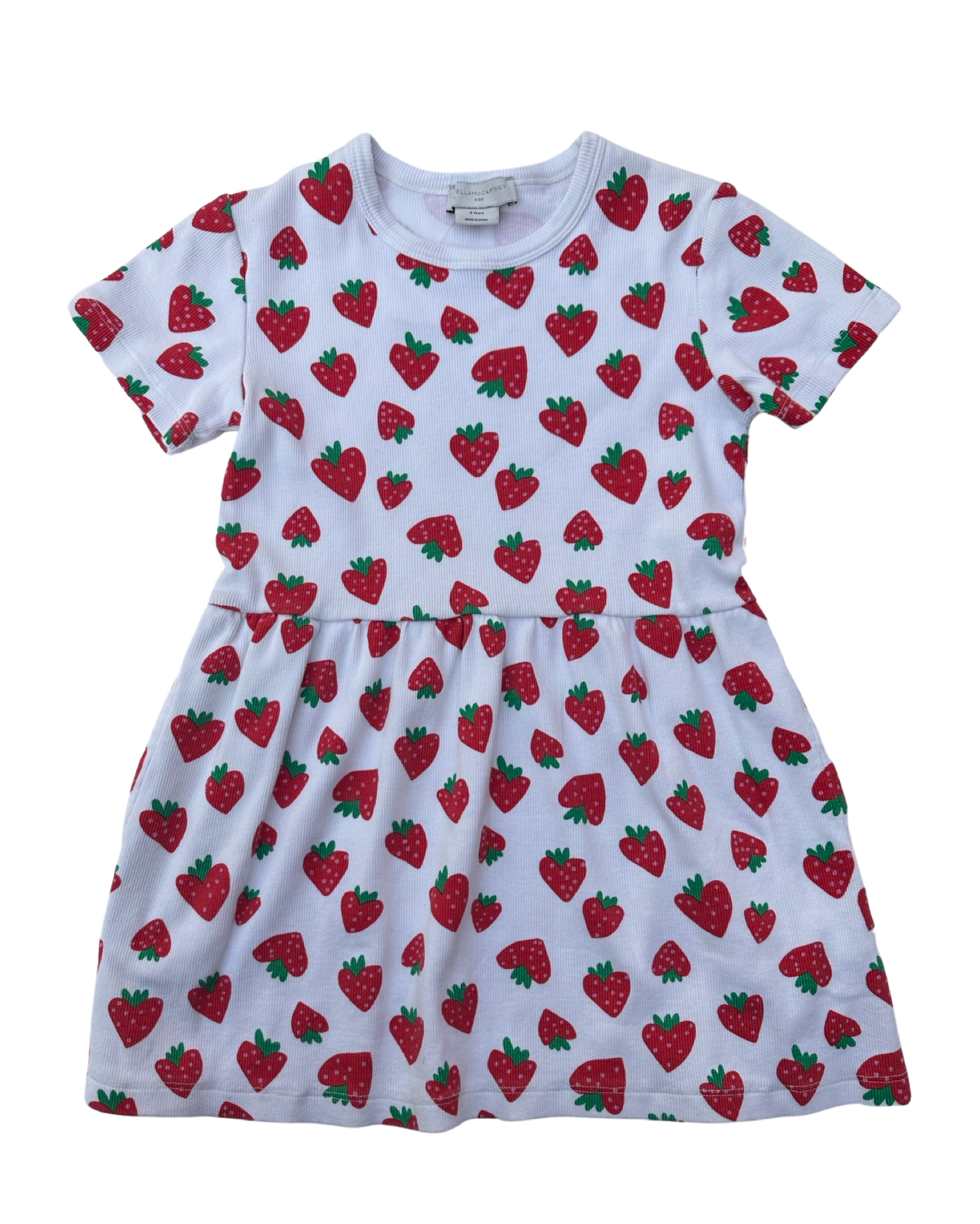 Stella McCartney strawberry printed dress (size 6yrs)