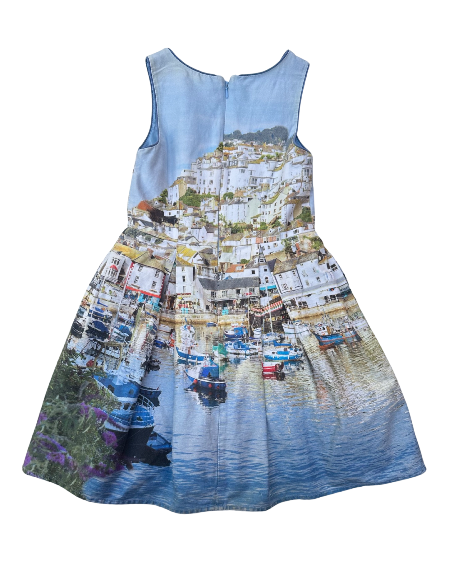Next harbour print dress (size 8yrs)