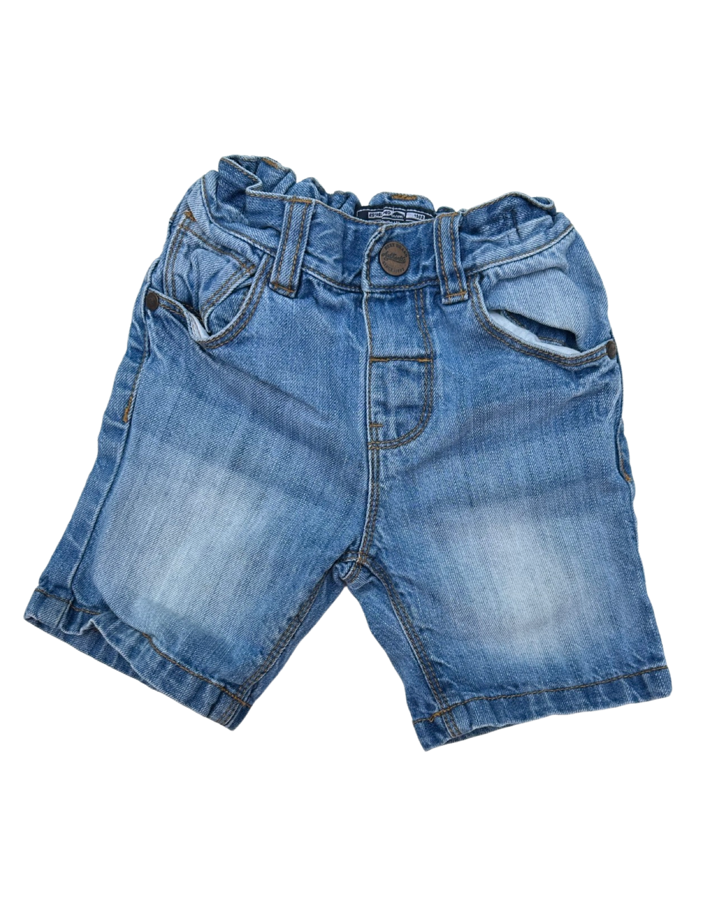 Next denim shorts (size 12-18mths)