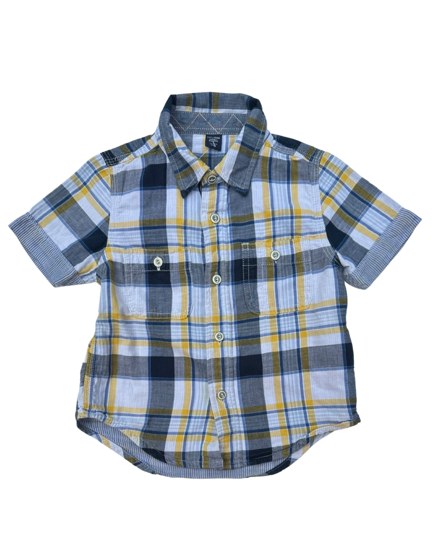 Baby Gap checked cotton shirt (size 1-2yrs)
