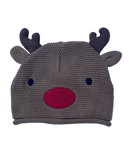 Mini Club reindeer hat (size 0-3mths)