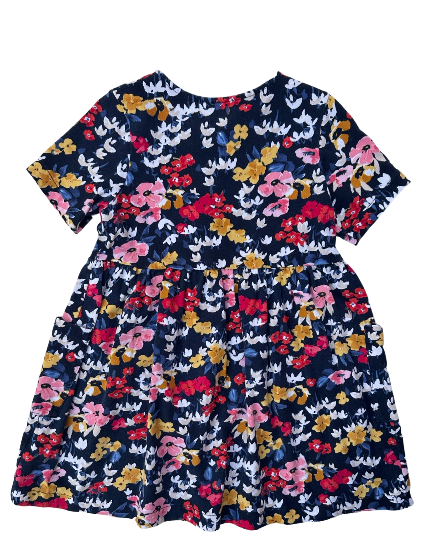 Joules floral print jersey dress (size 4yrs)