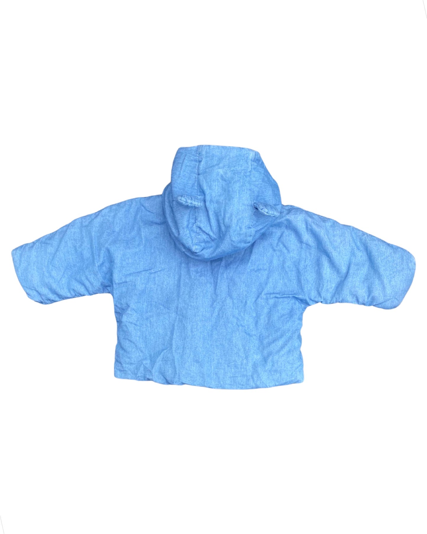 Baby Gap denim look padded jacket (0-6mths)