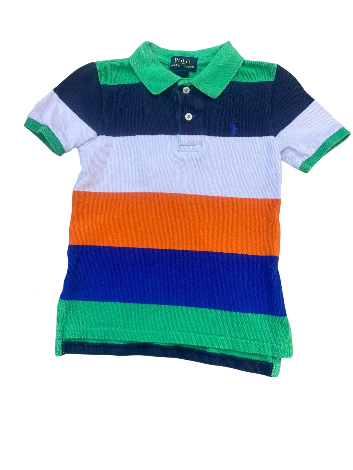 Ralph Lauren striped short sleeve polo shirt (5yrs)