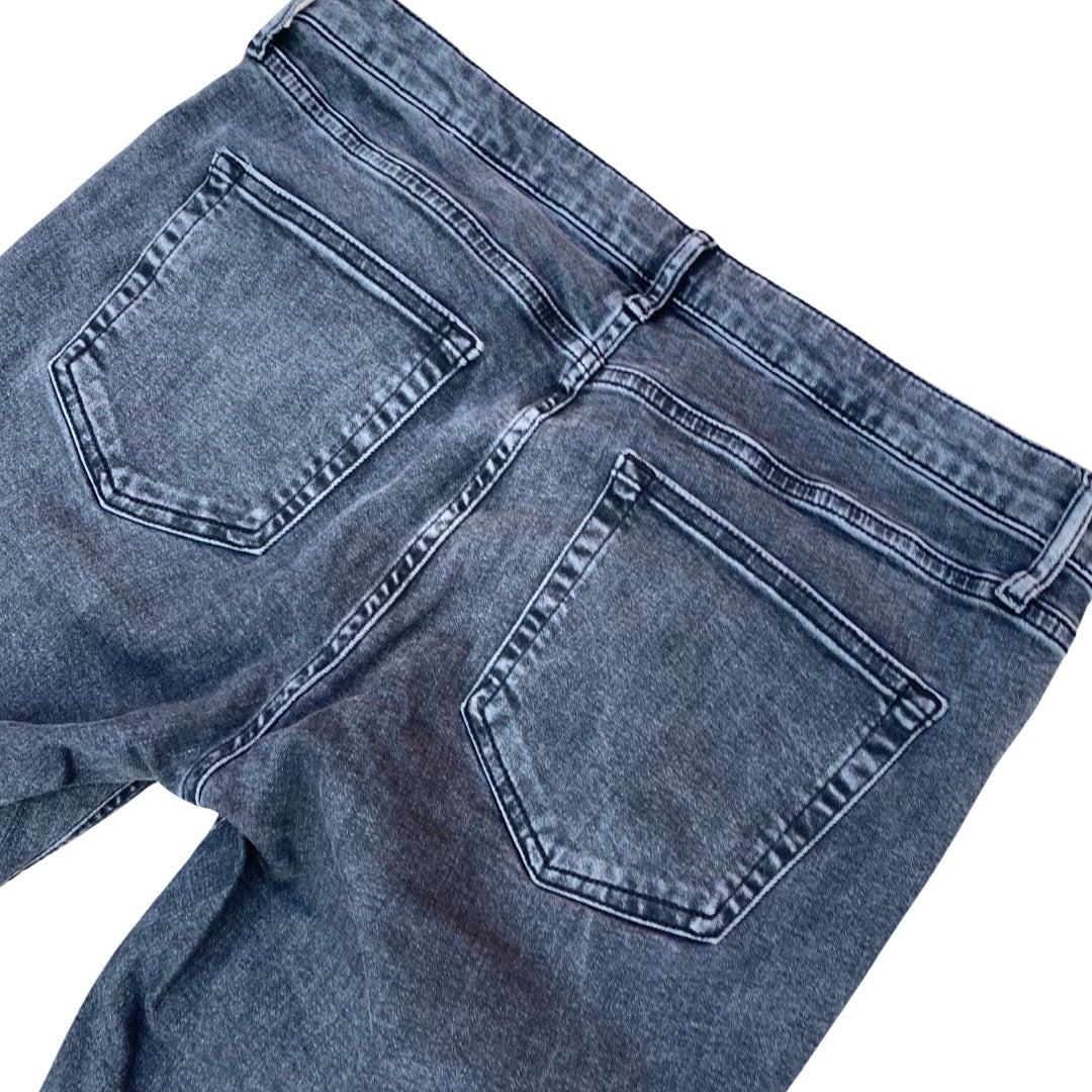 Topshop Maternity washed black Jamie jeans (size 14 L32)