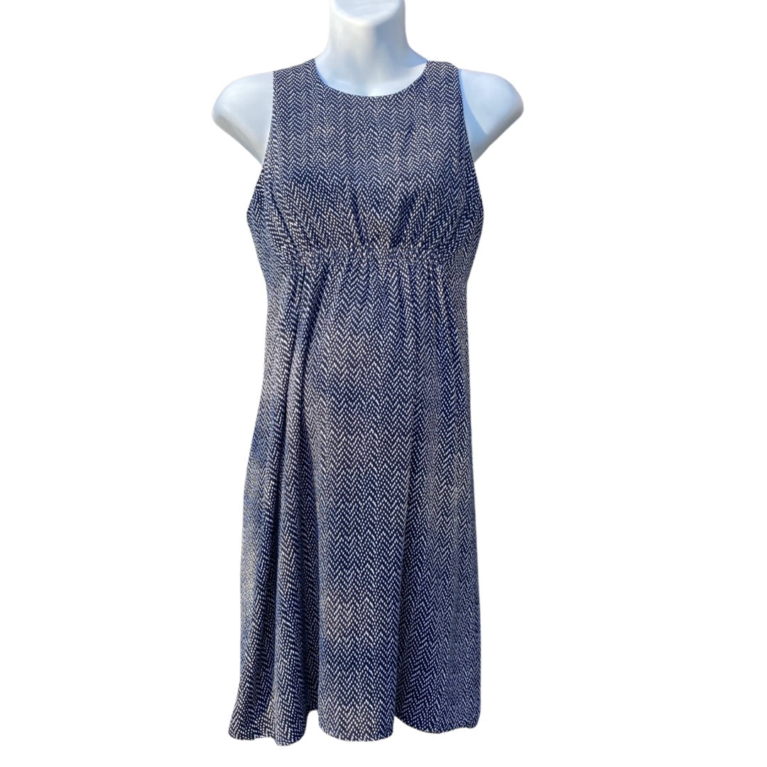 Gap maternity dotty print sleeveless dress (size S)