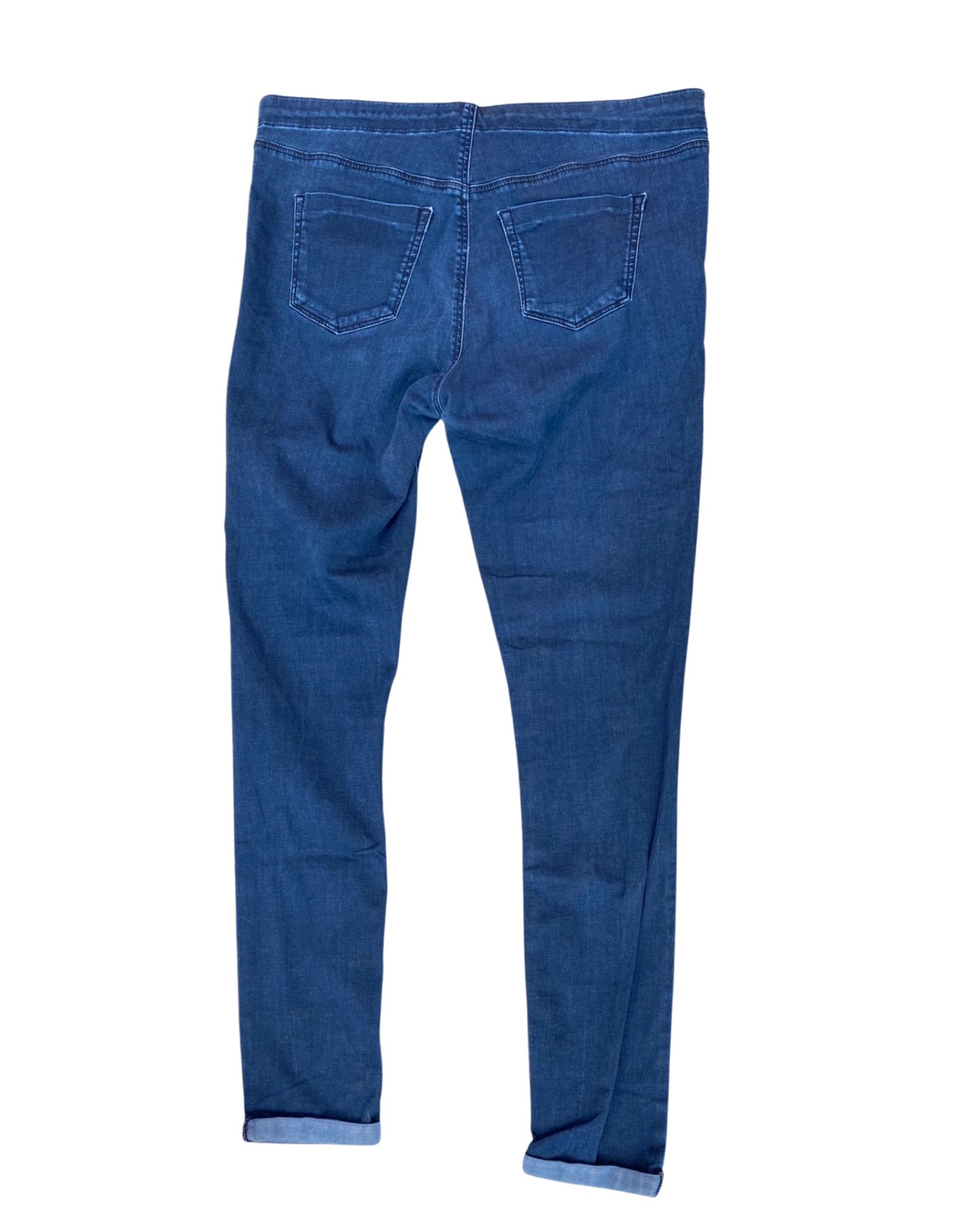 Topshop maternity leigh under bump indigo wash jeans (size 12 L32)