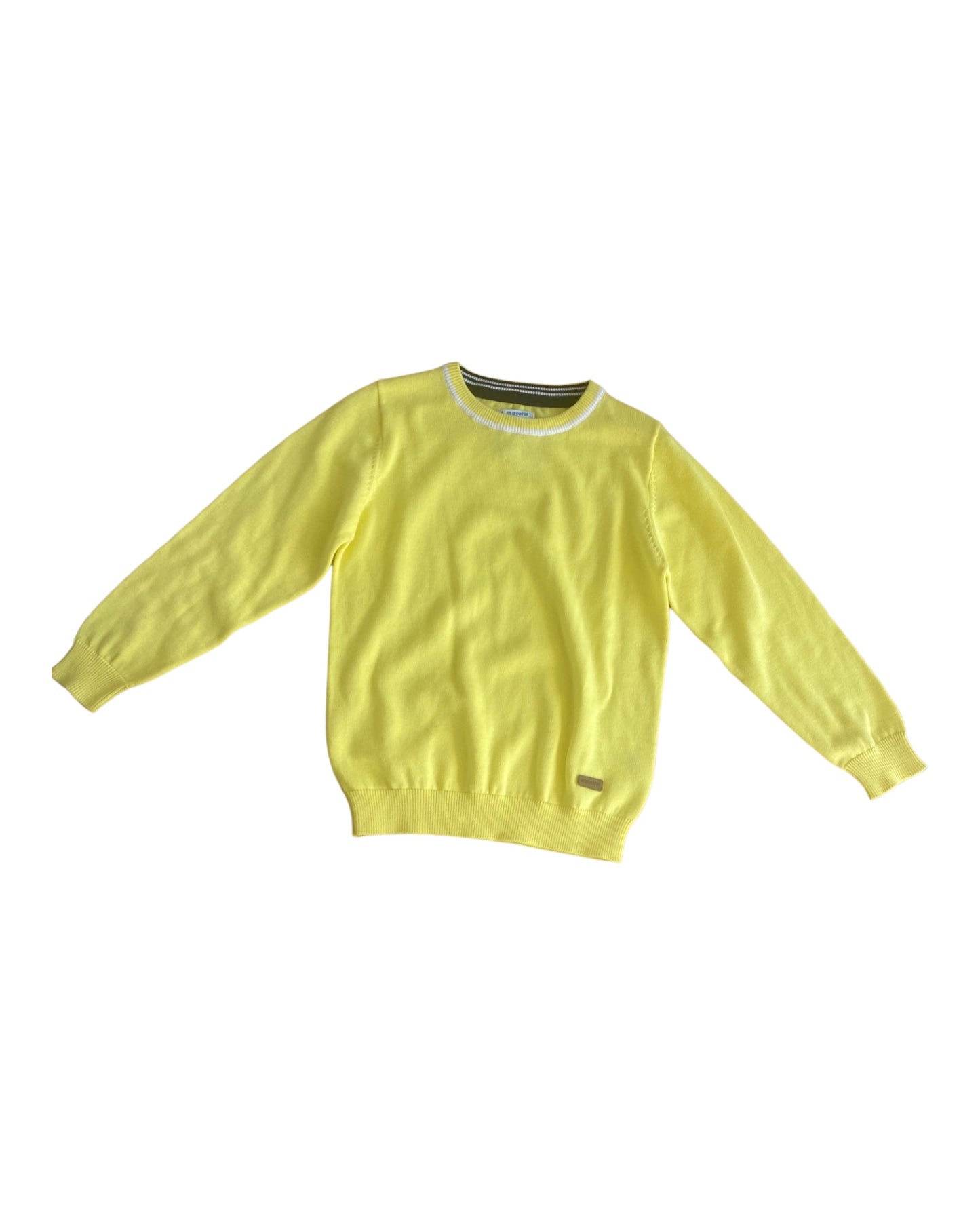 Mayoral canary yellow knit jumper (6yrs)