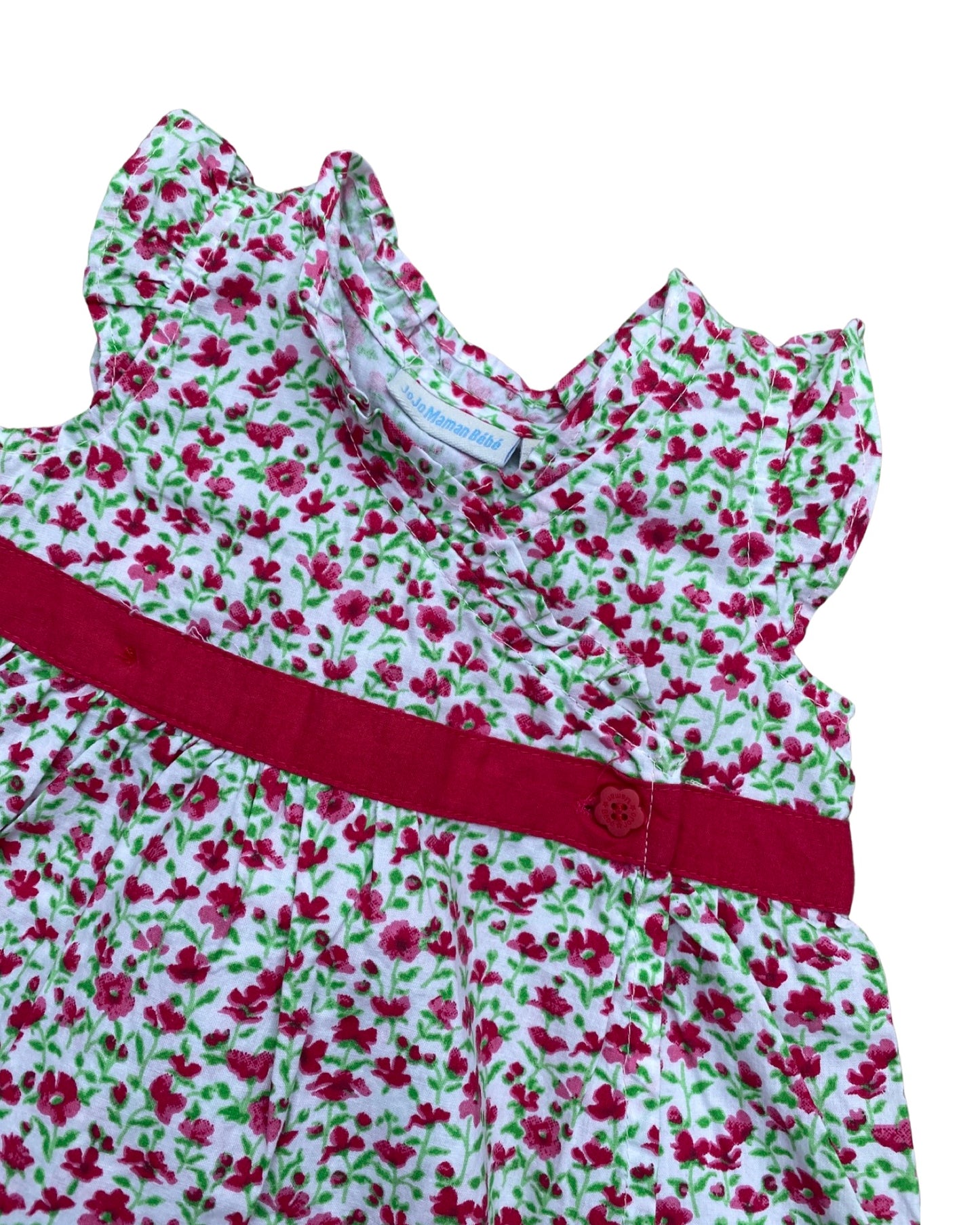 JoJo Maman Bebe floral print baby dress (0-3 mths)