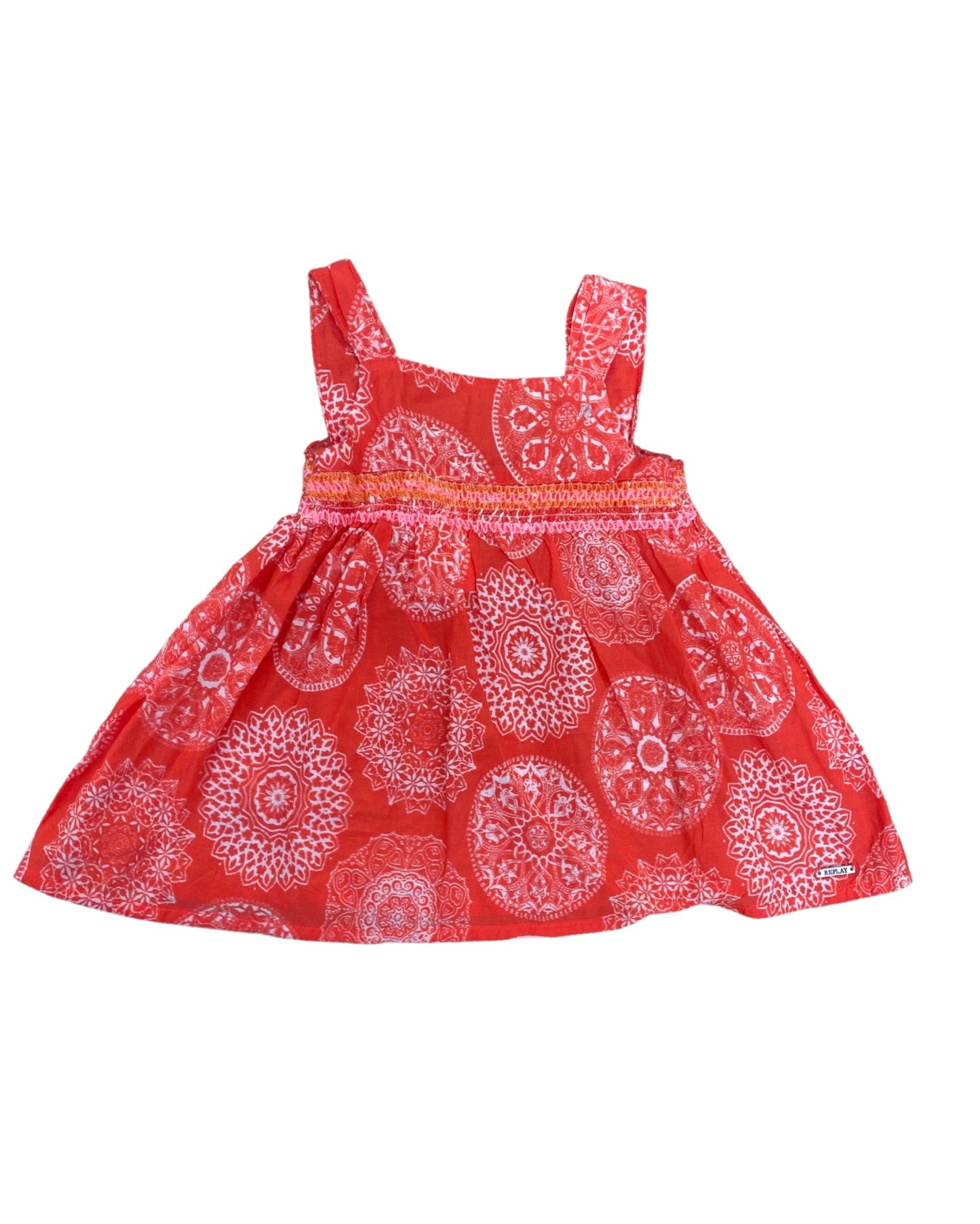 Replay batik print baby dress (3-6mths)