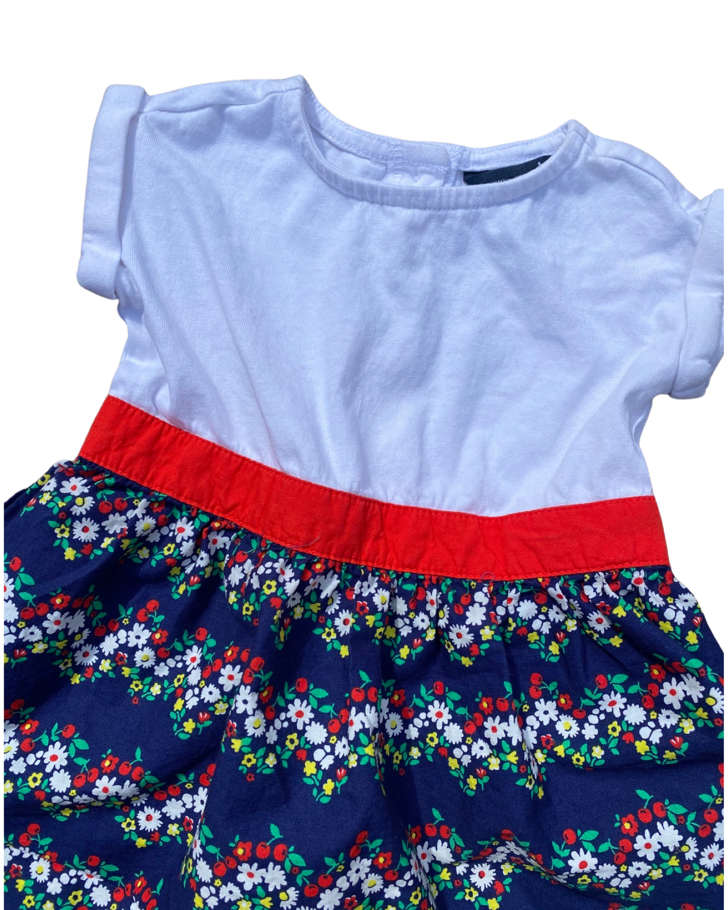 Tommy Hilfiger cotton floral printed baby dress (6-9mths)