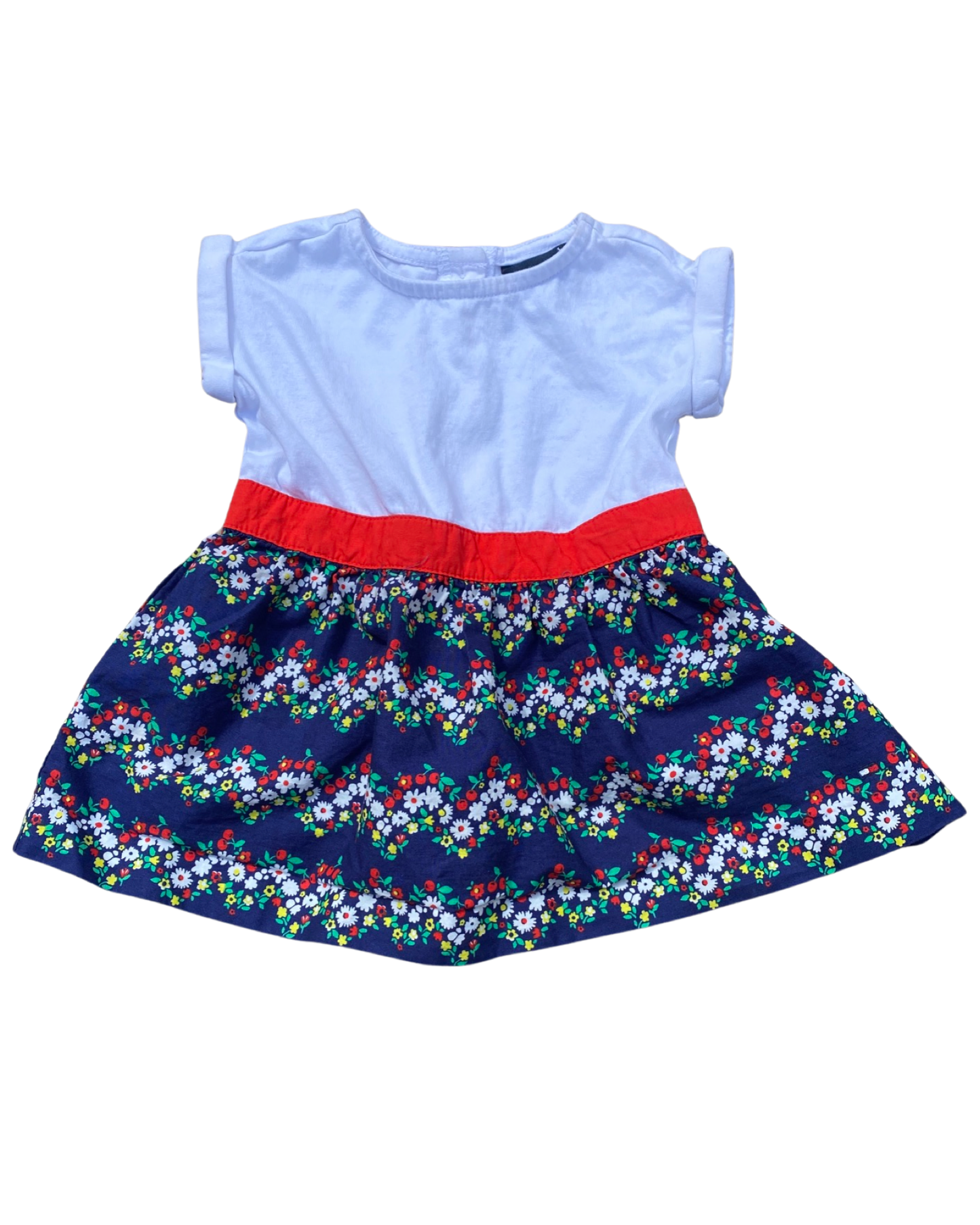 Tommy Hilfiger cotton floral printed baby dress (6-9mths)