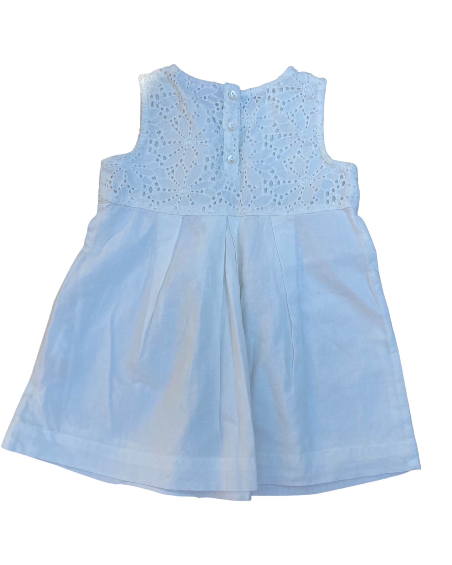 Noa Noa minature cream cotton baby dress (6-9mths)