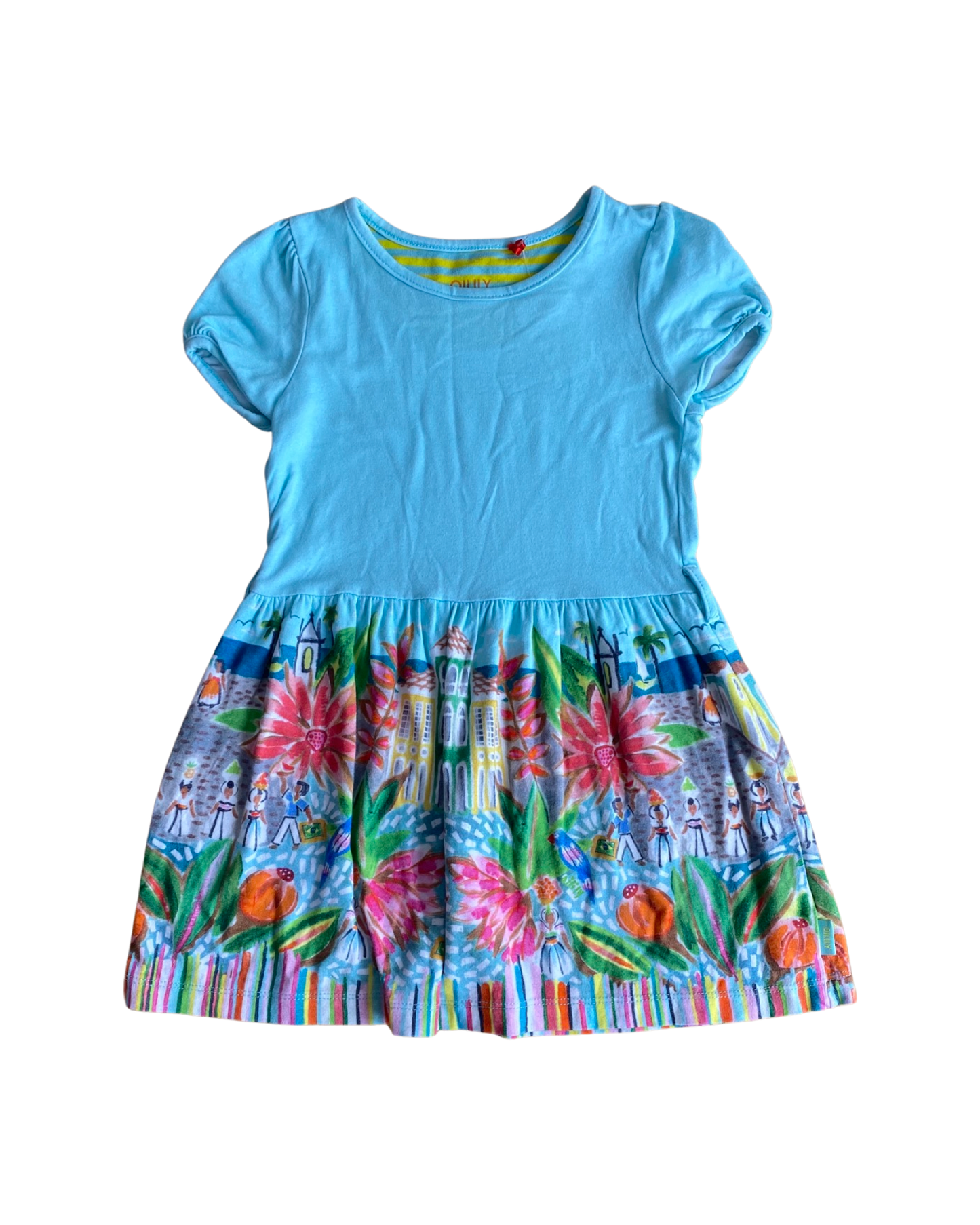 Oilily jersey printed dress (18-24mths)