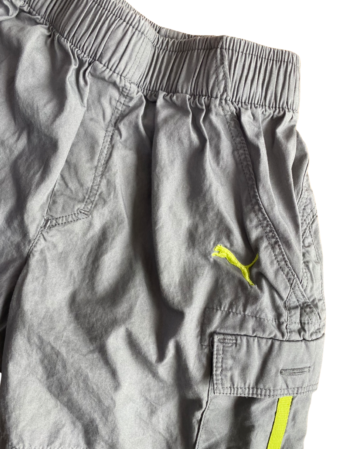 Puma lightweight grey cargo shorts (3-4yrs)