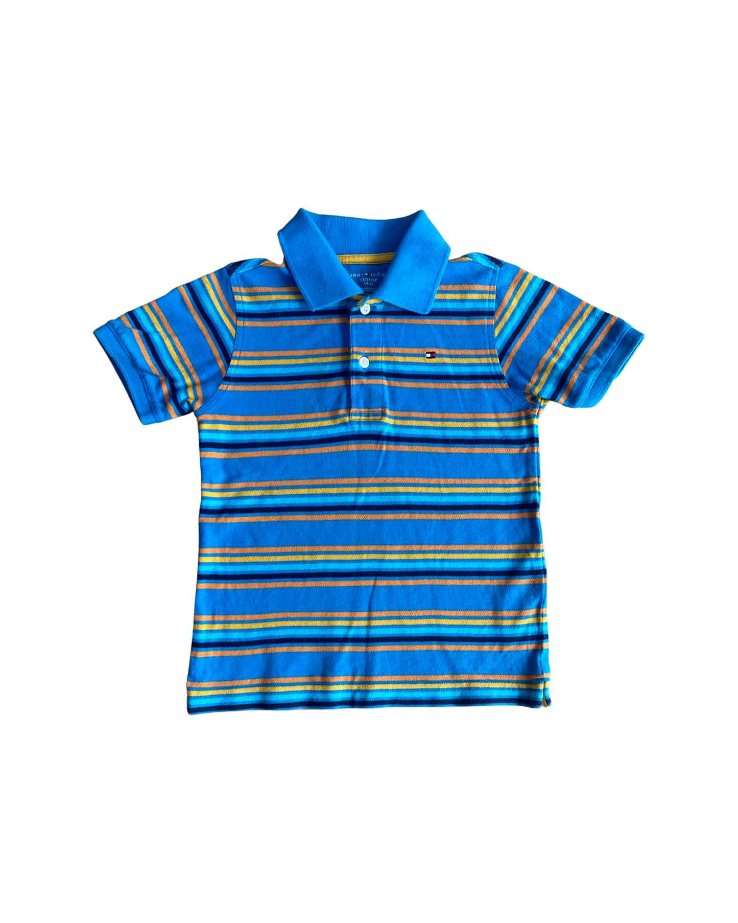 Tommy Hilfiger striped polo shirt (4-5yrs)