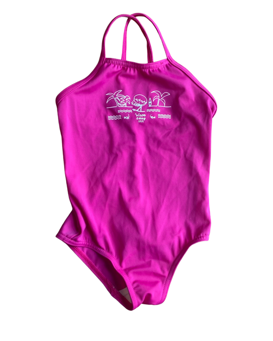 Olaian pink swimsuit ( size 3-4yrs)