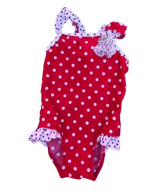 Mothercare dotty swimsuit (size 12-18mths)