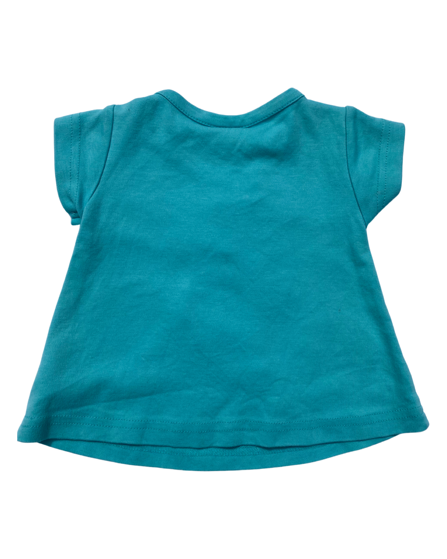 Frugi appliqué baby t shirt (size 0-3mths)