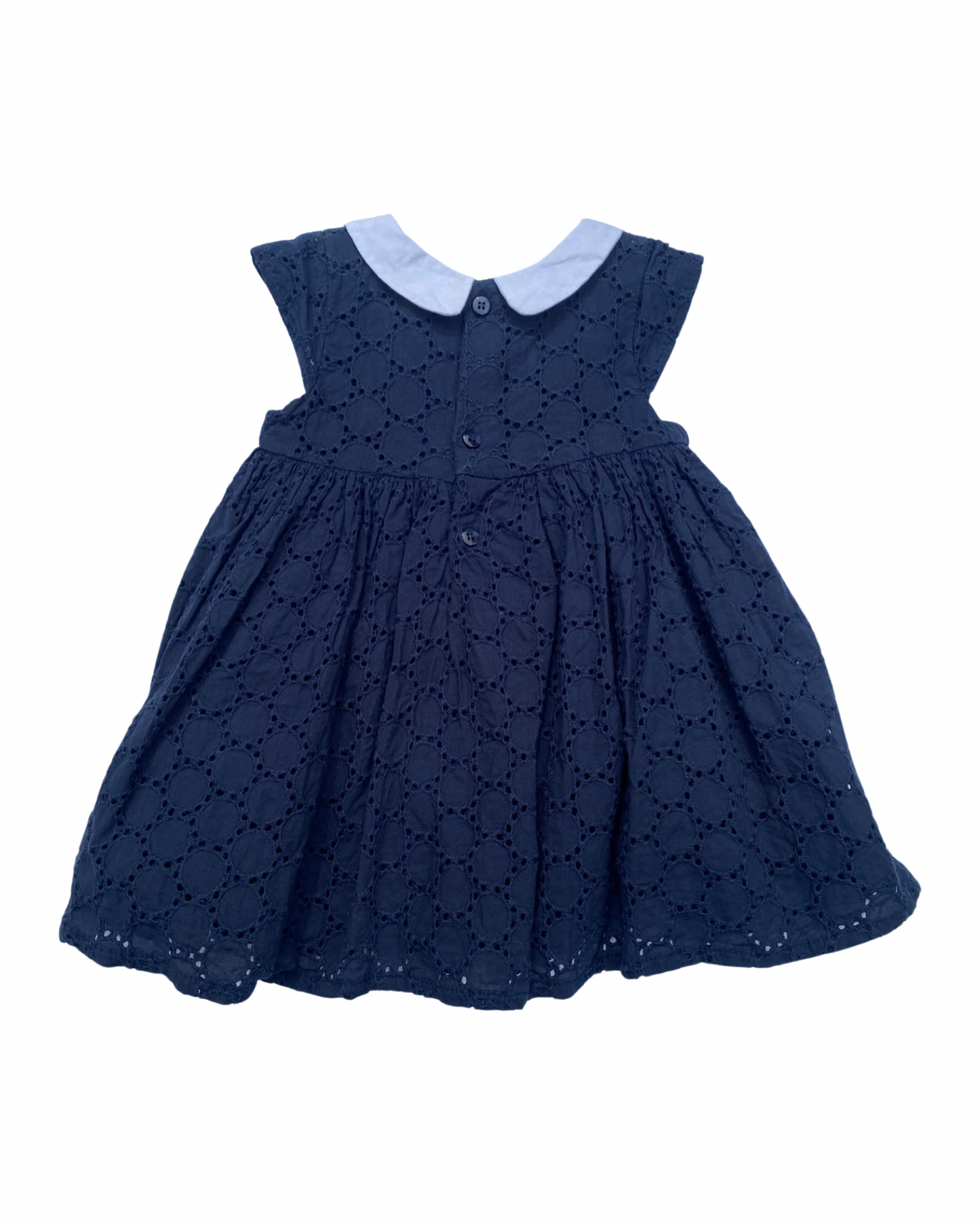 Mothercare Heritage navy dress (size 3-6mths)