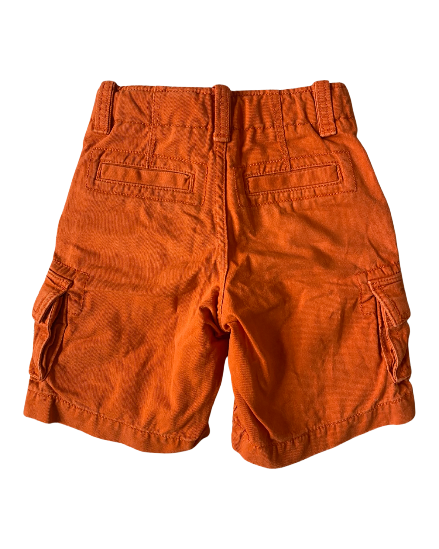 Gap Kids burnt orange cargo shorts (size 3-4yrs)