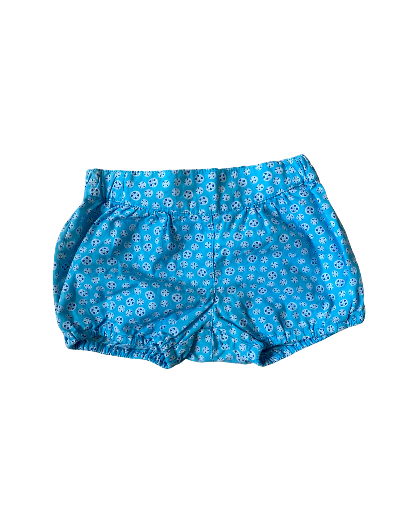 Benetton printed bubble shorts (size 6-9mths)