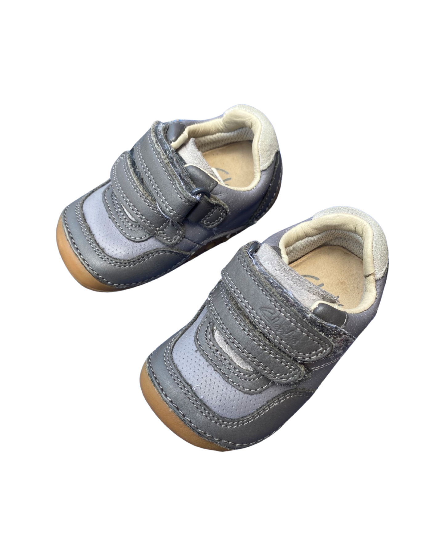 Clarks Tiny Sky first walker shoes (suze EU19/UK3F)
