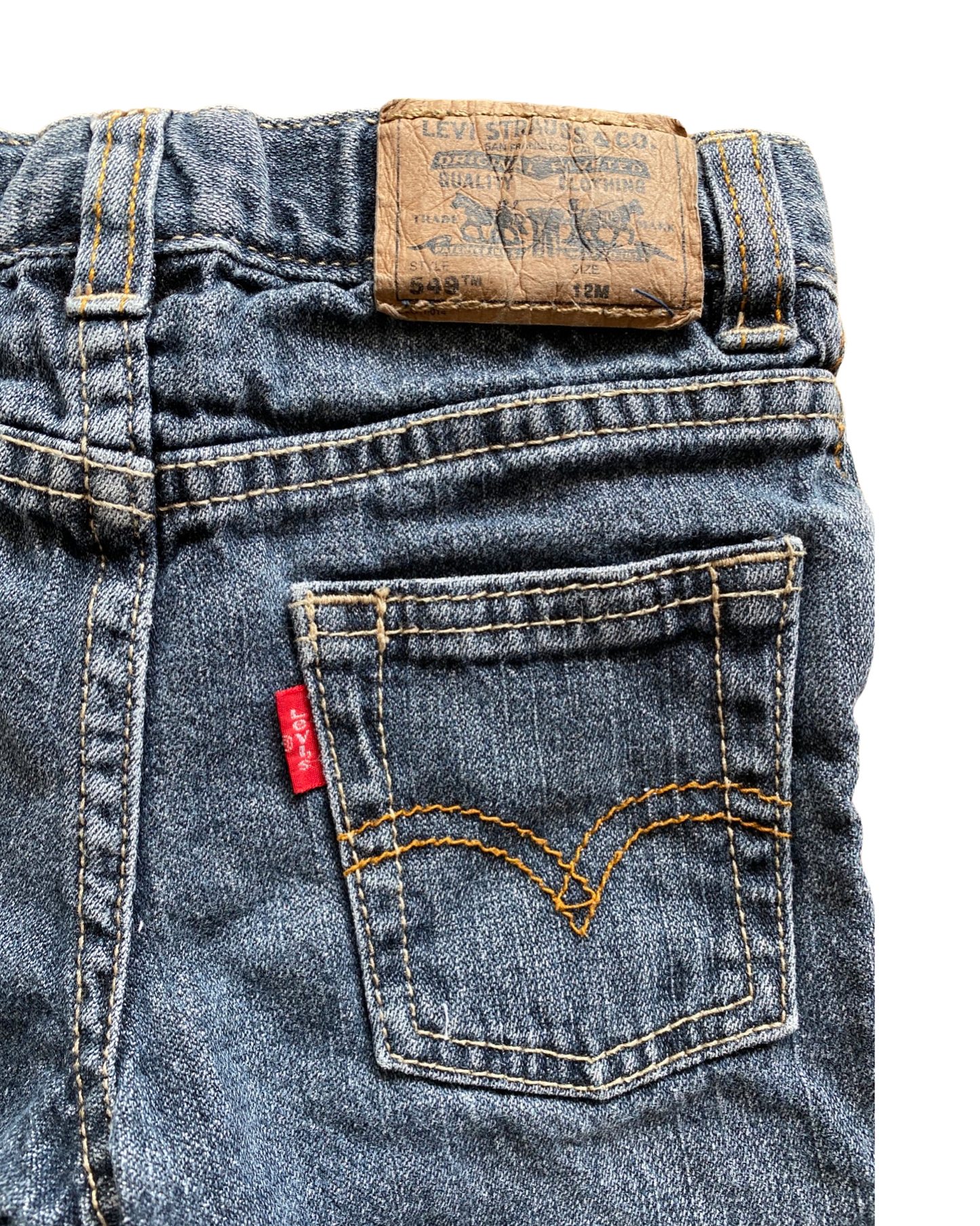 Levi's 549 vintage wash denim shorts – Tot swap shop