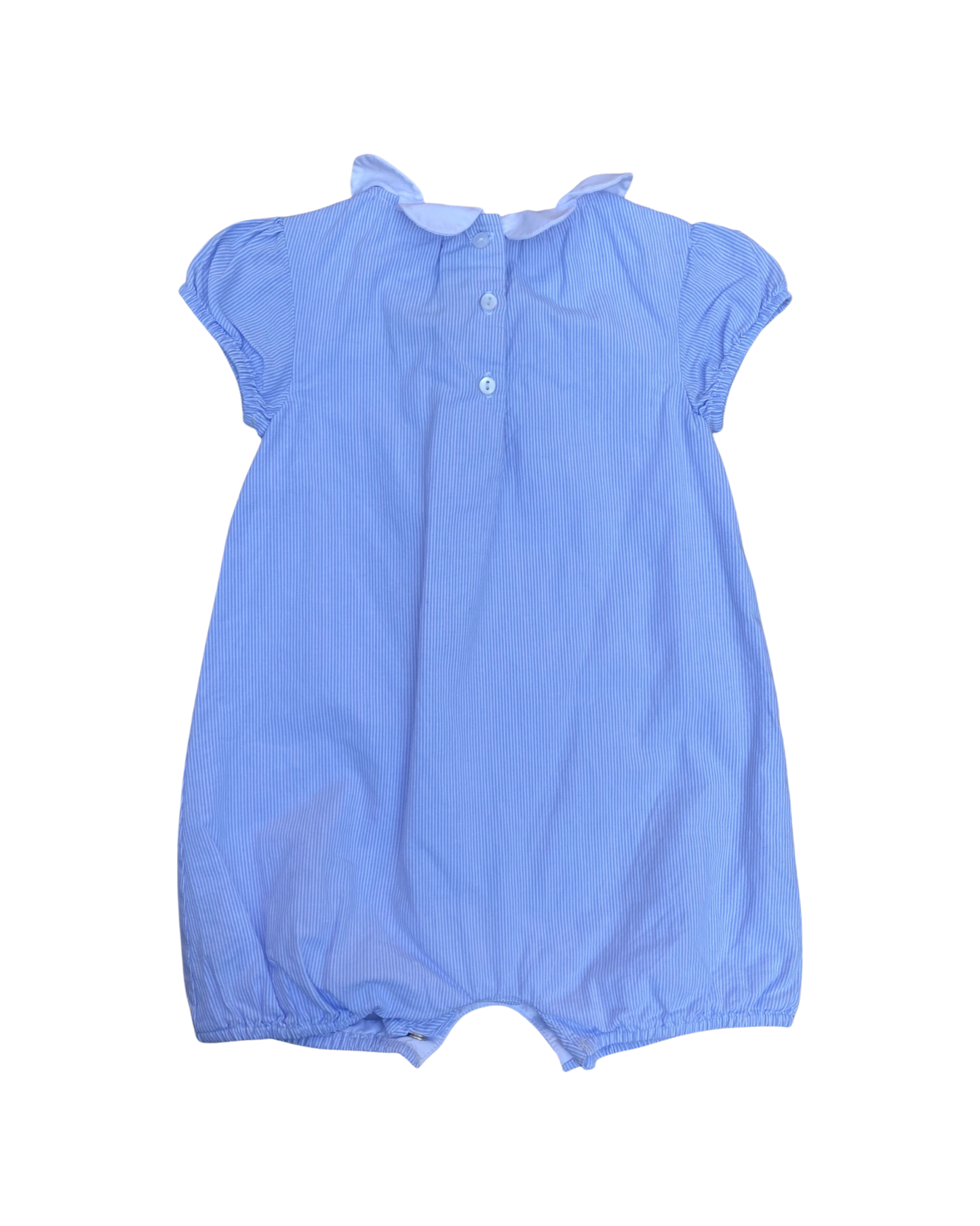 The Little White Company shortie one piece romper (9-12mths)