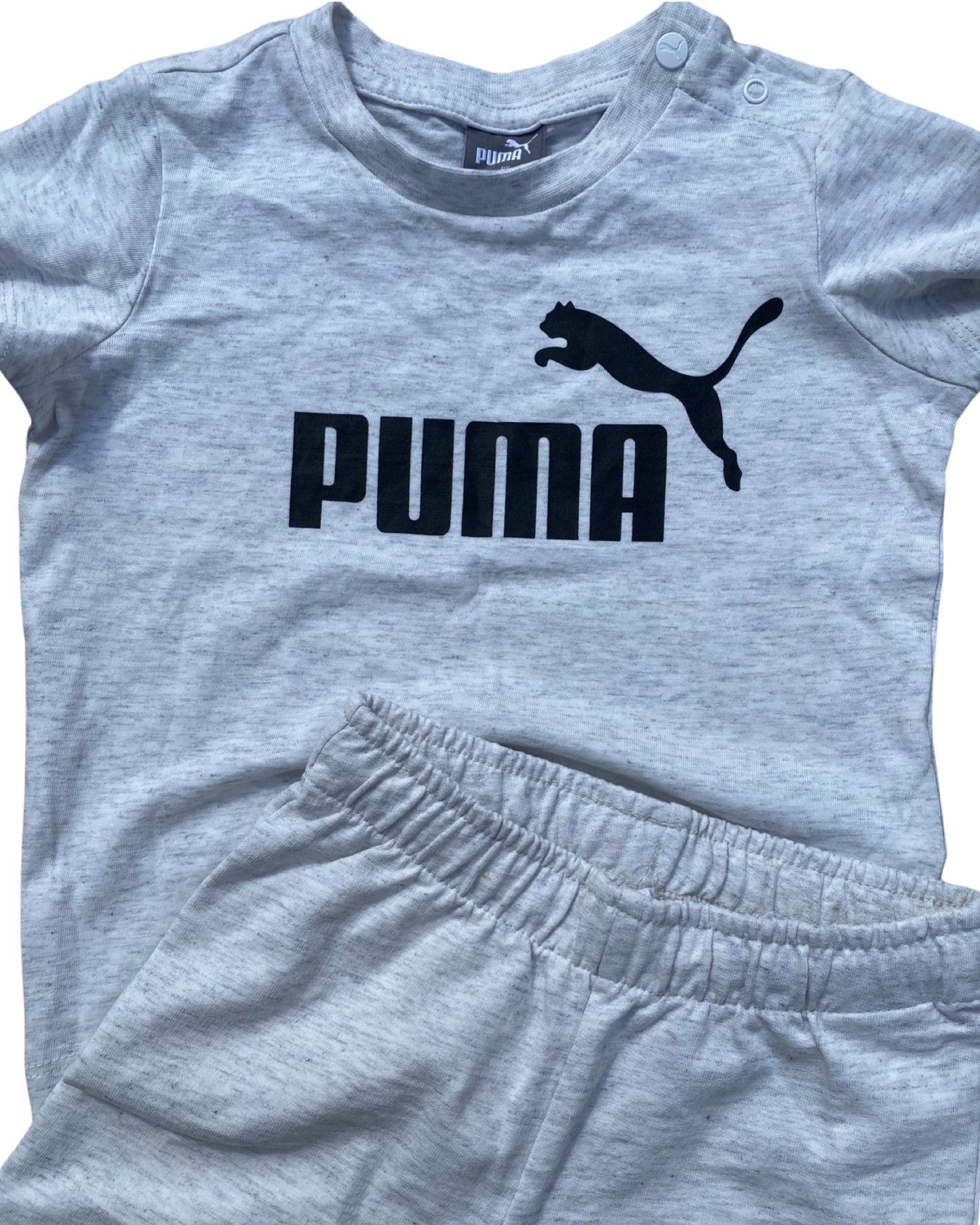 Puma Essential Logo T-Shirt/Shorts Set Infant (9-12mths)
