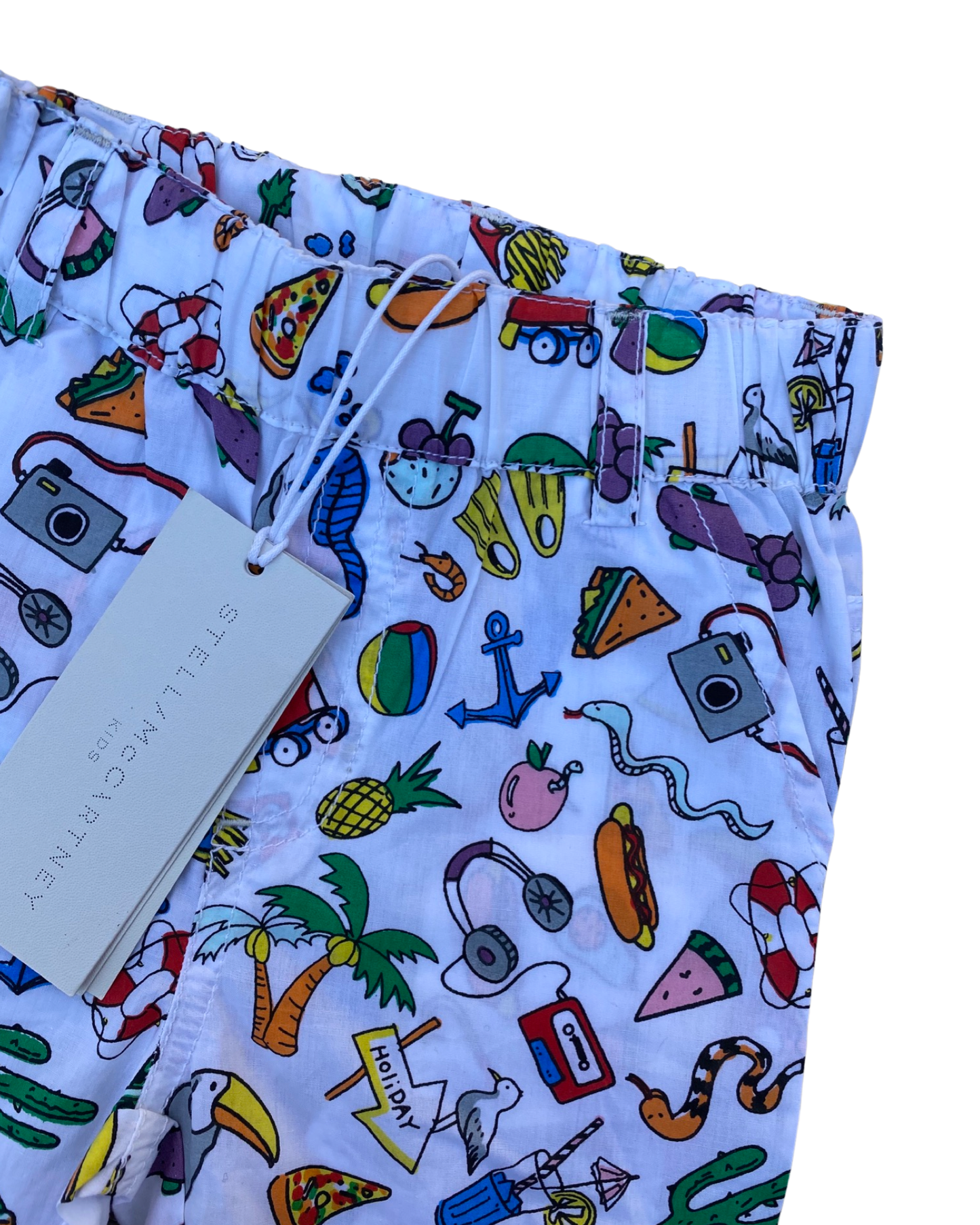 Stella McCartney holiday print cotton baby shorts (9-12mths)