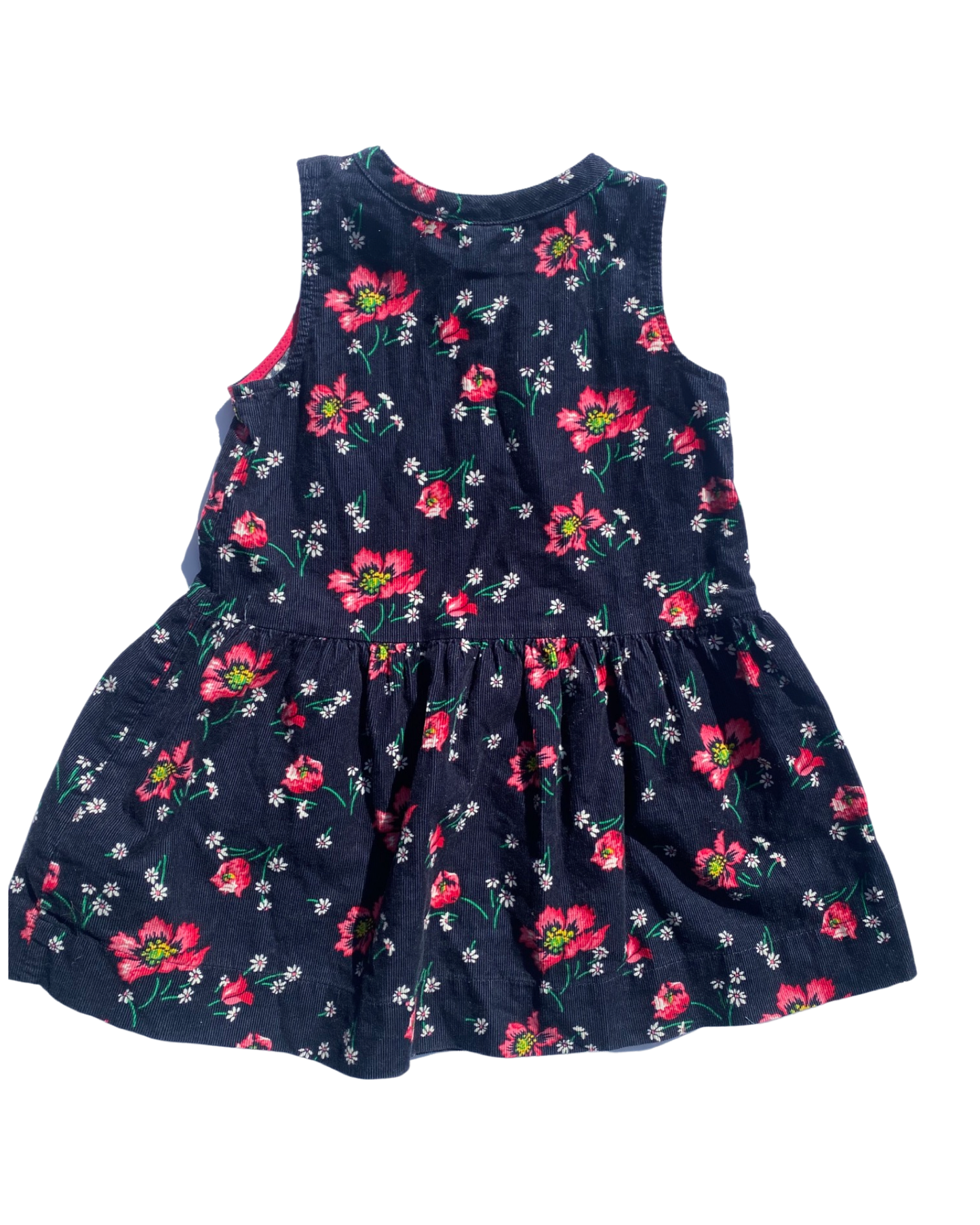 Baby Gap needlecord floral print dress (size 2yrs)