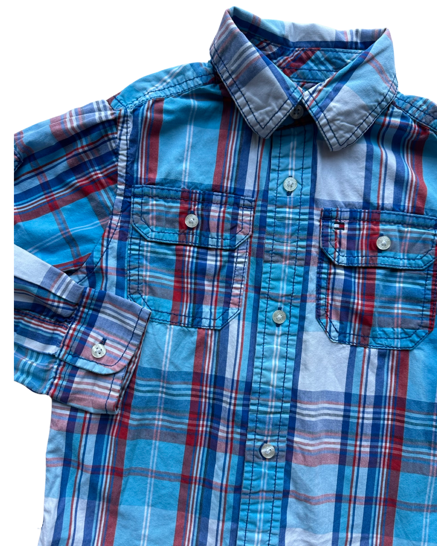Tommy Hilfiger vintage checked shirt (size 4-5yrs)