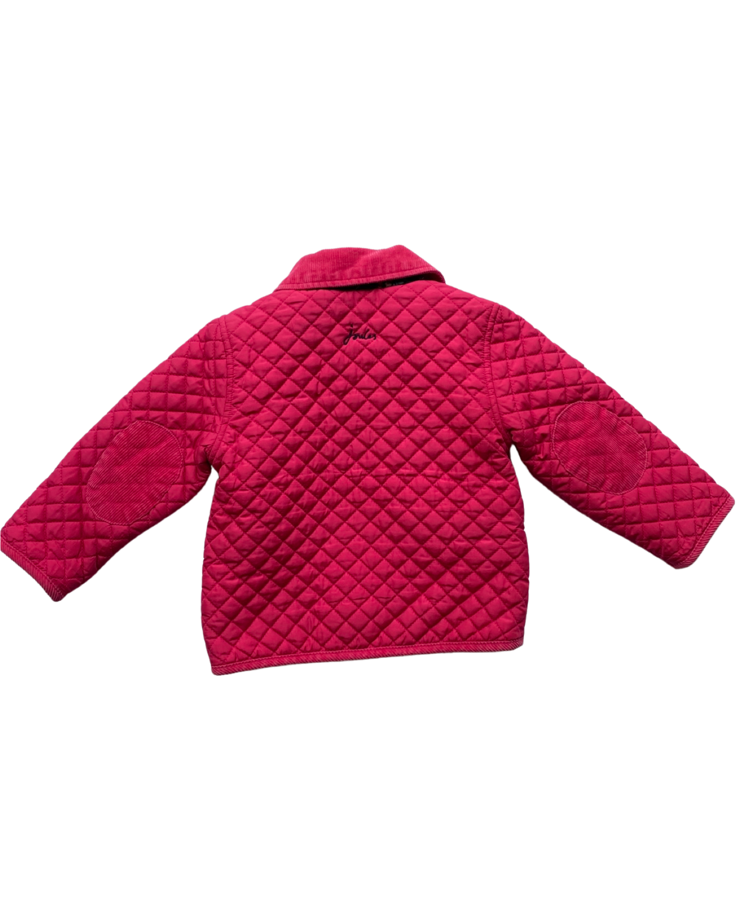 Joules pink quilted baby jacket (12-18mths)