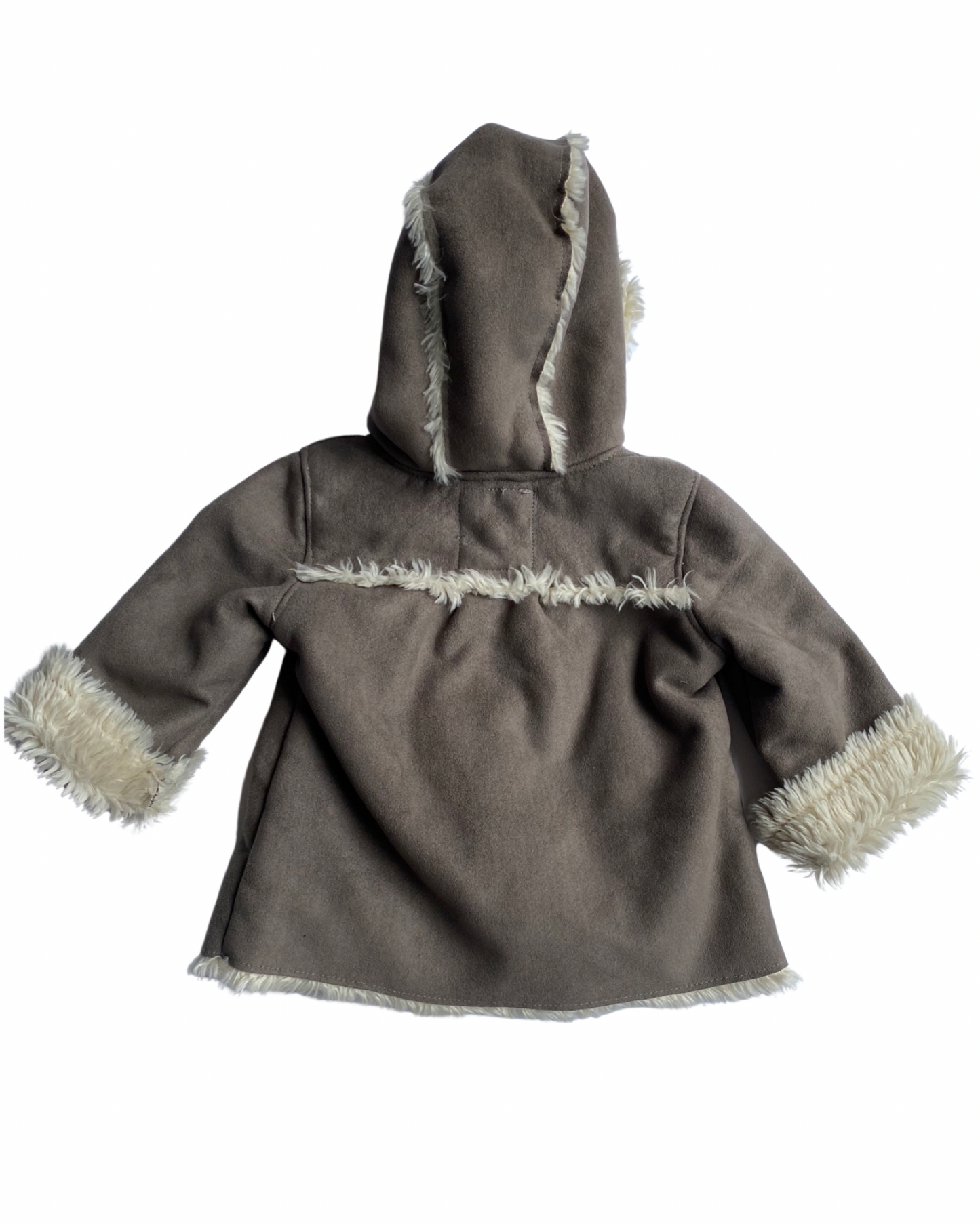 Baby Gap faux sheepskin hooded jacket (12-18mths)