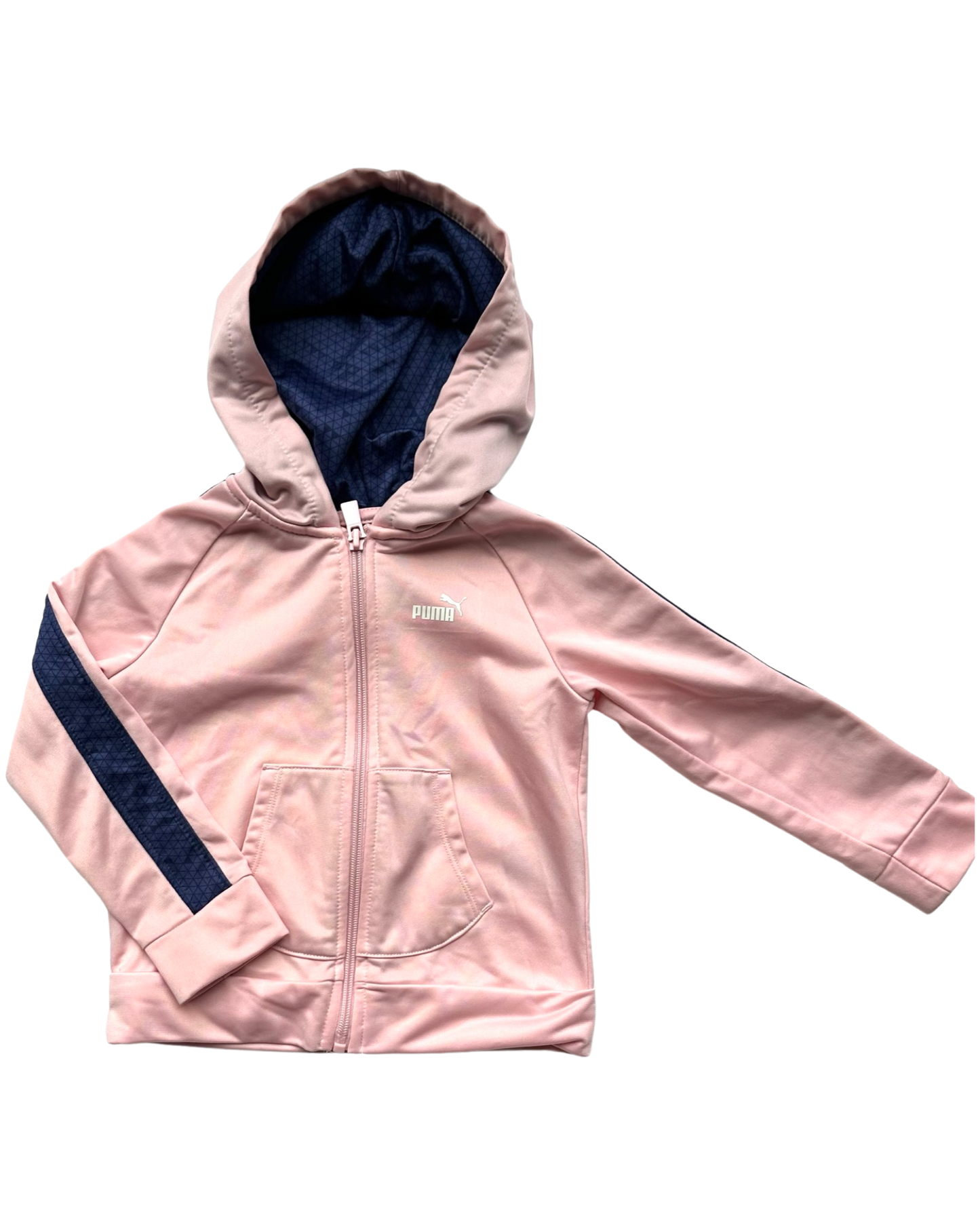Vintage Puma pink track jacket (2-3yrs)
