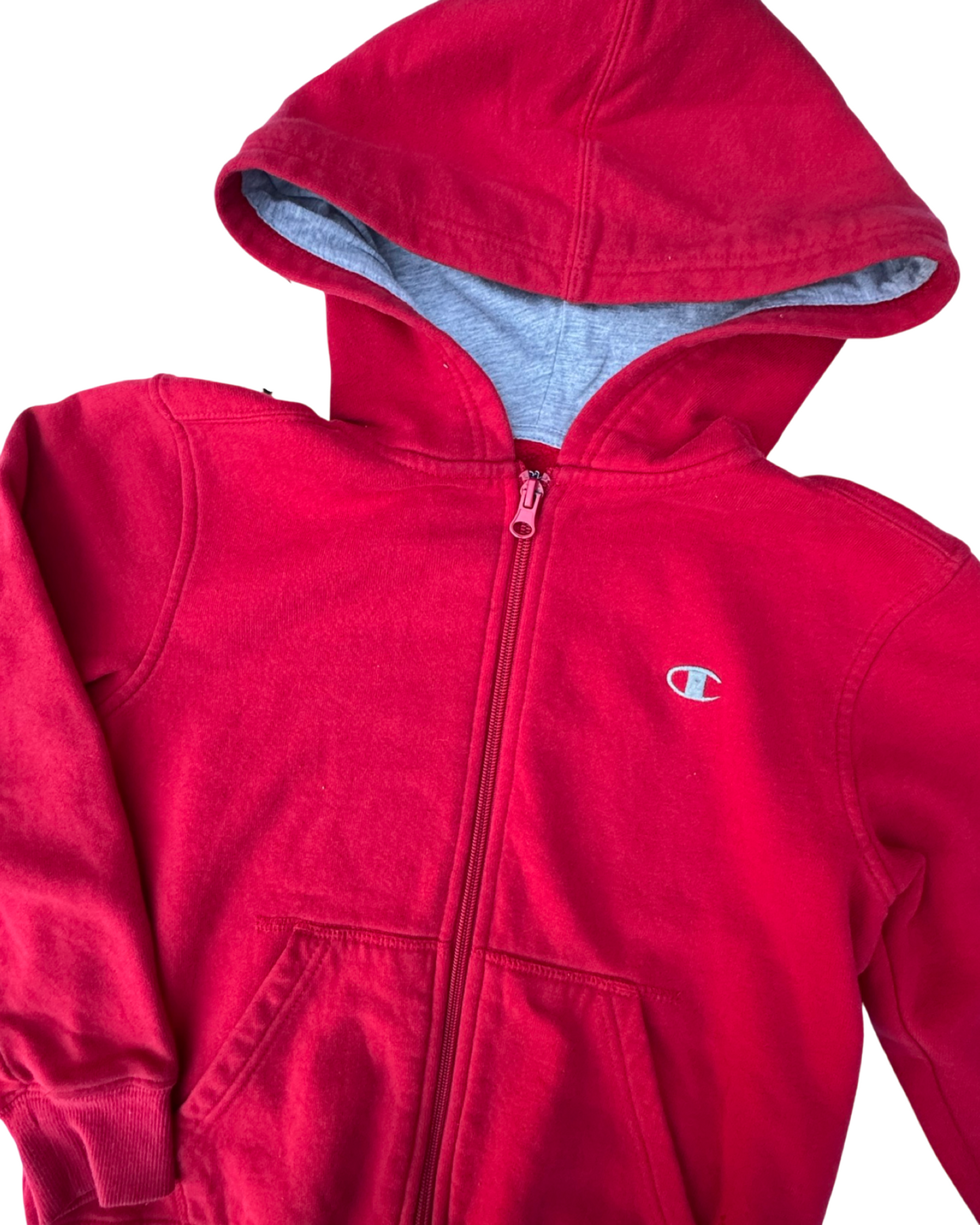 Vintage champion red hoodie (6-7yrs)