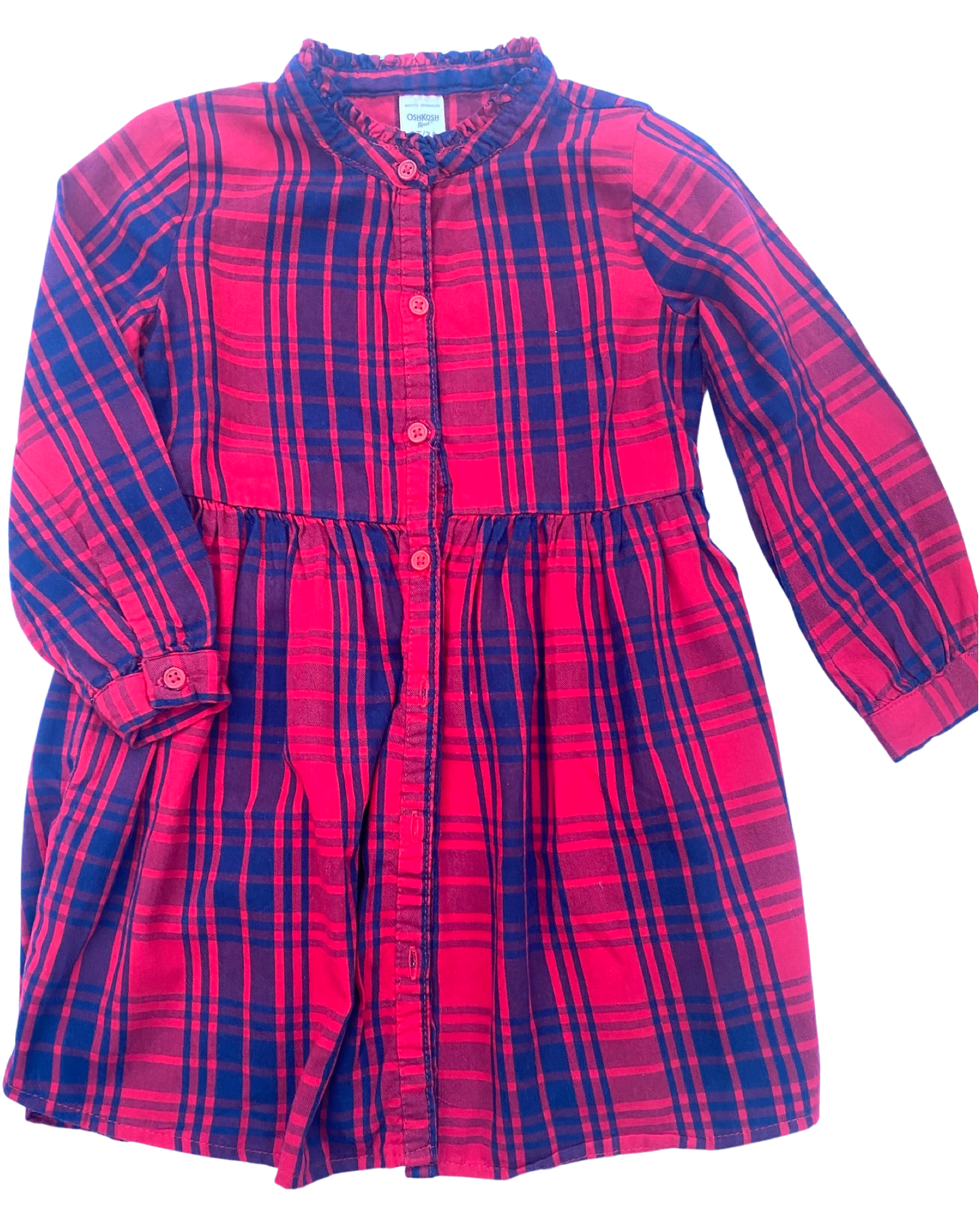Osh Kosh tartan dress (size 2-3yrs)