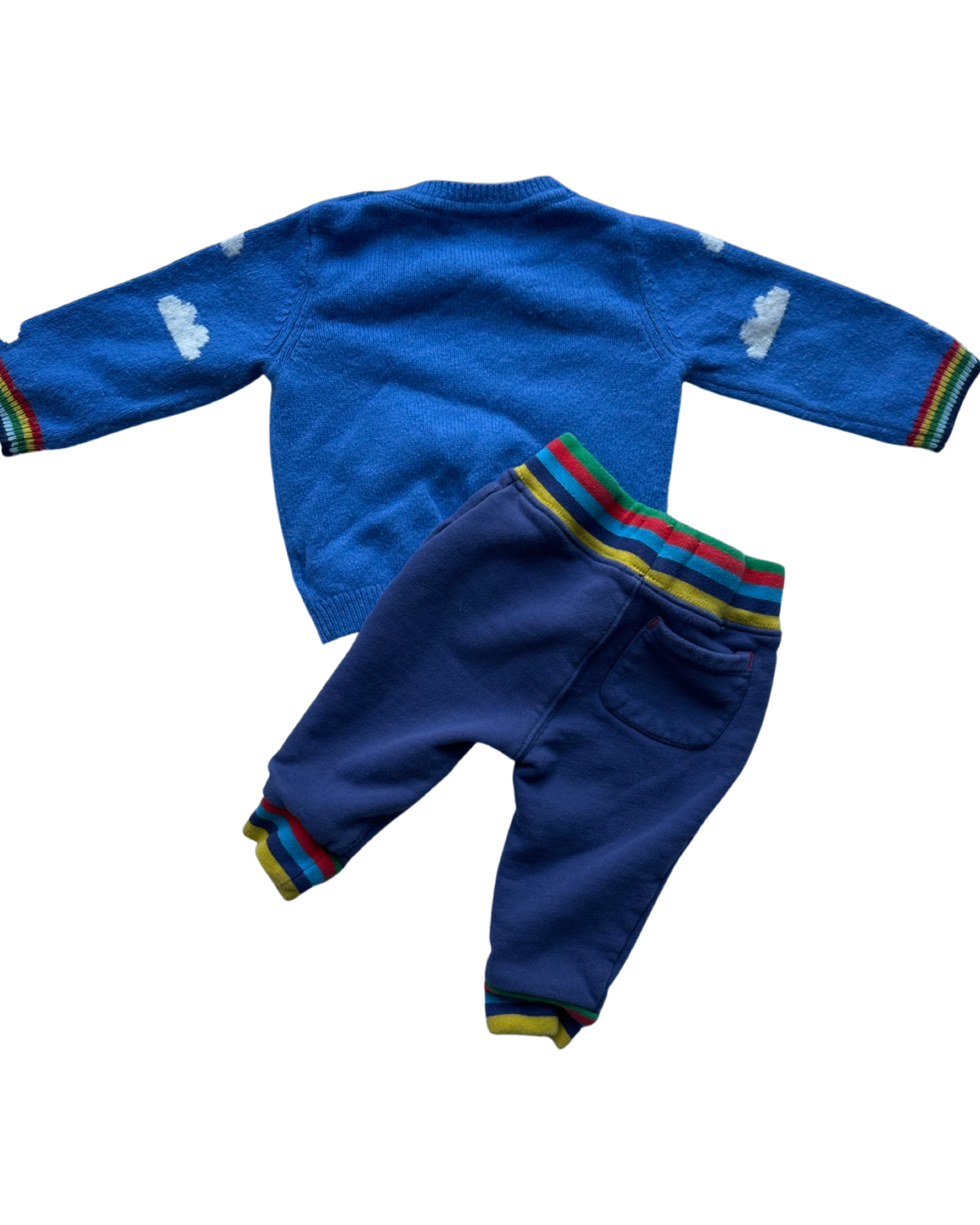 Baby Boden knitted jumper & joggers set (size 6-9mths)