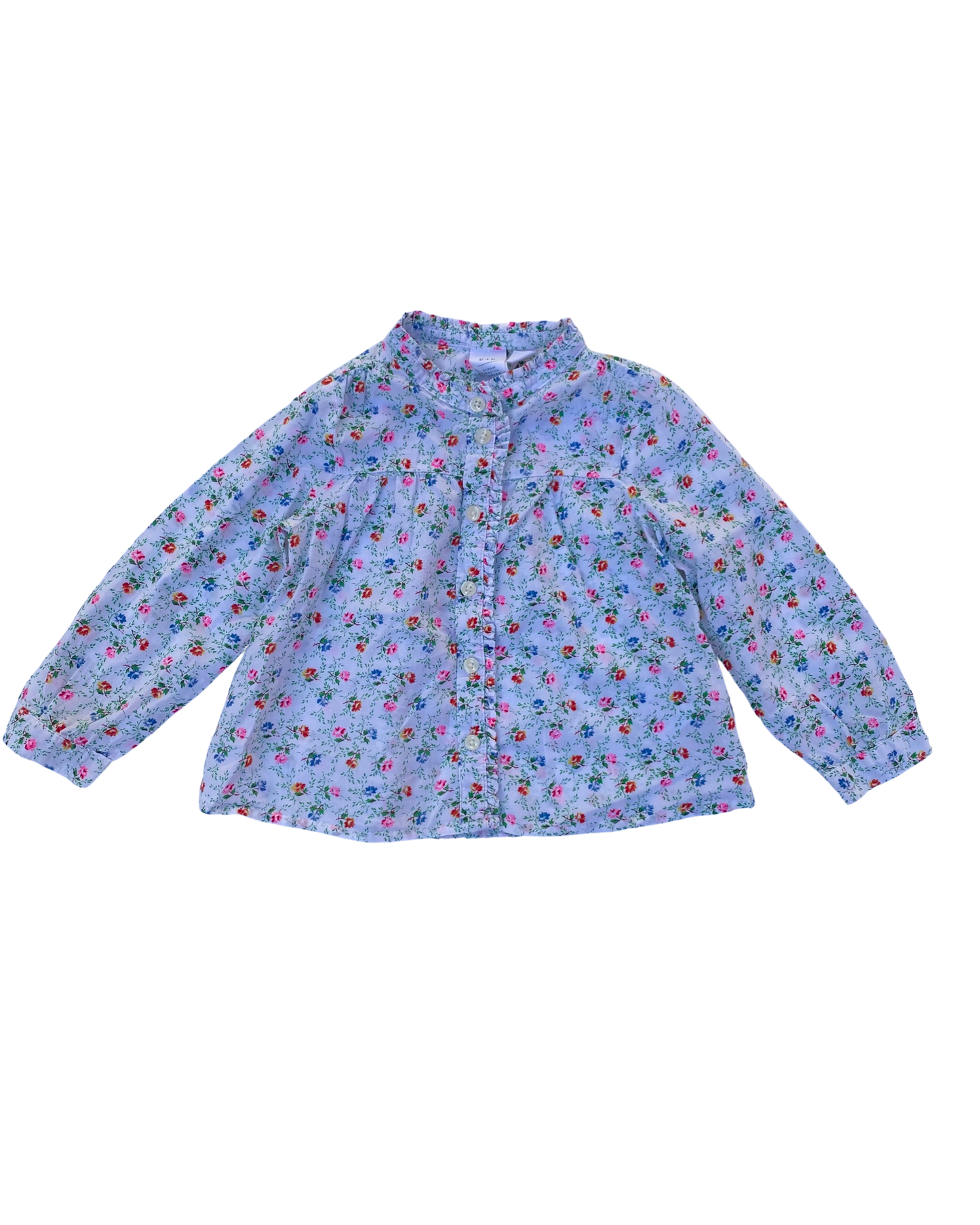Gap x SJP floral print blouse (size 1-2yrs)